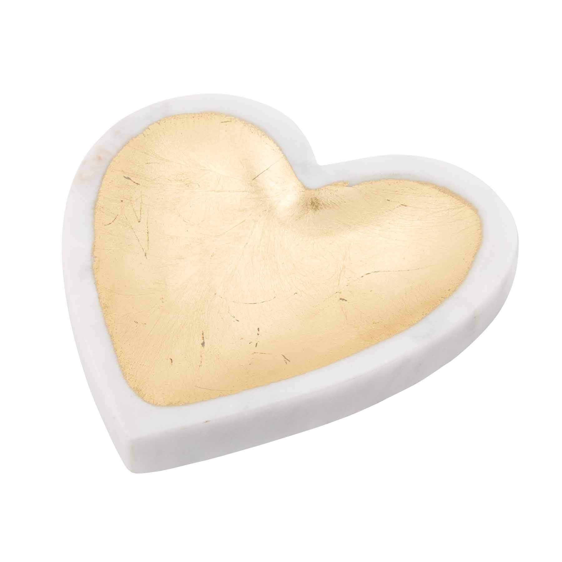 Plateau marbre blanc en cœur pour vos tables de fête et brunchs