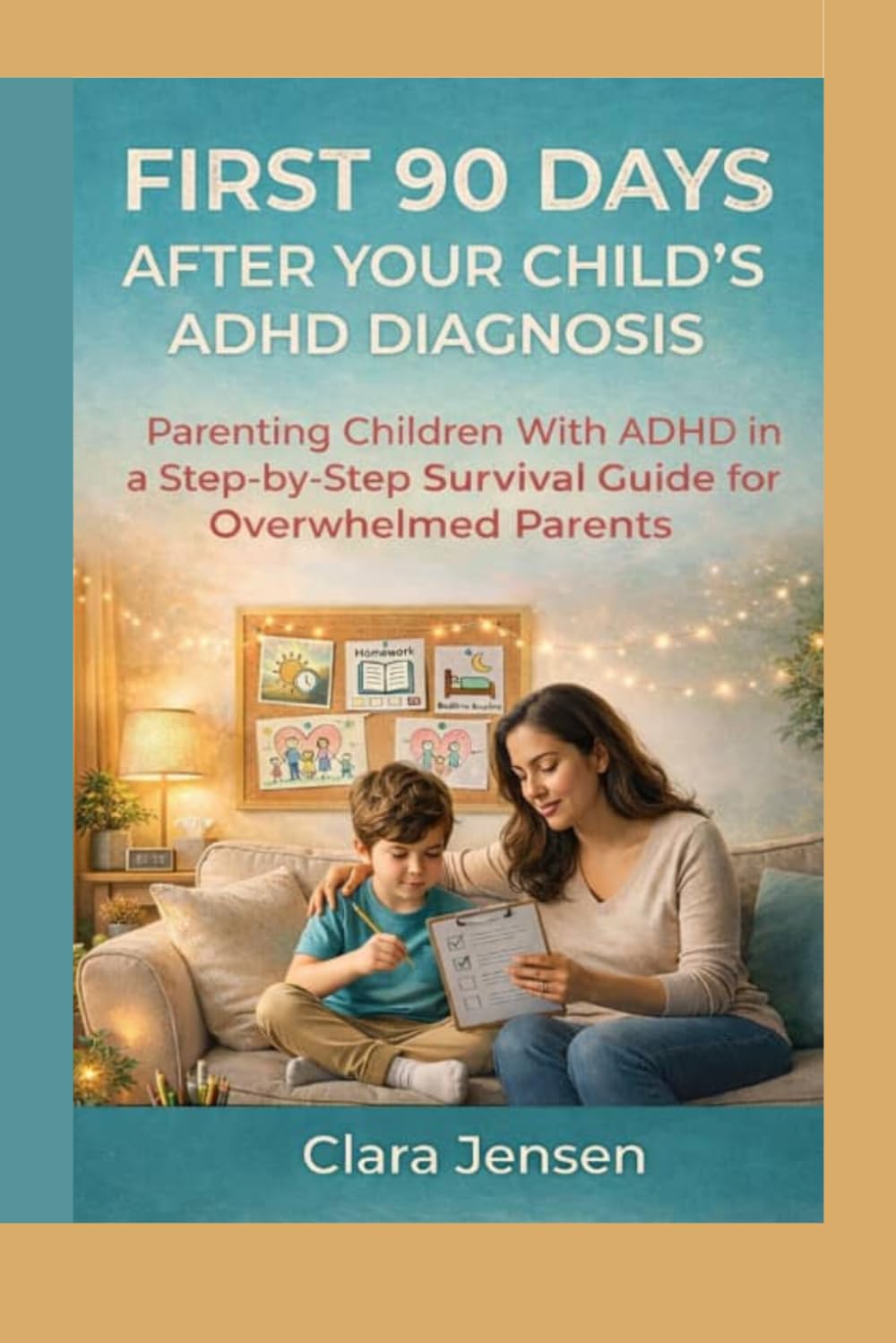 First 90 Days After Your Child's ADHD Diagnosis.: Parenting Children With ADHD in a Step-by- Survival Guide for Overwhelmed Parents