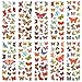 10 Feuilles 3D Autocollants de Papillon Gonflés Autocollants Stickers Colorés à Thème de Papillon DIY Autocollants de Décoration pour Scrapbooking Récompenses Fête d'Anniversaire