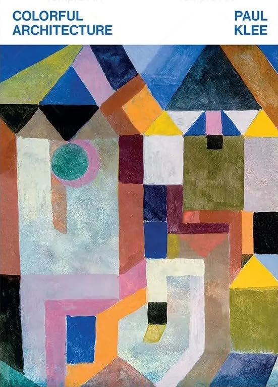 Affiche Paul Klee impression art mural abstrait déco vintage 60x80