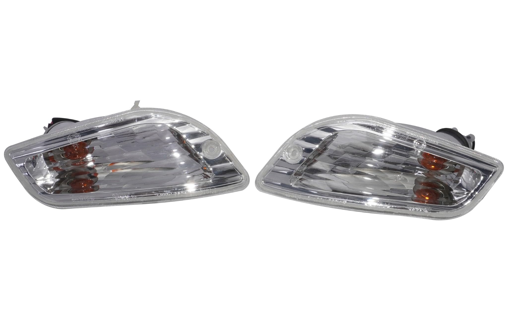 AEspares Set indicatori di direzione anteriori compatibili con Vespa LX LXV 50 125