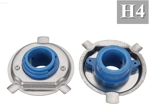 Miniatura 4 de H4 coche LED faro lámpara bombilla base adaptador zócalos retenedor titular 2 unids