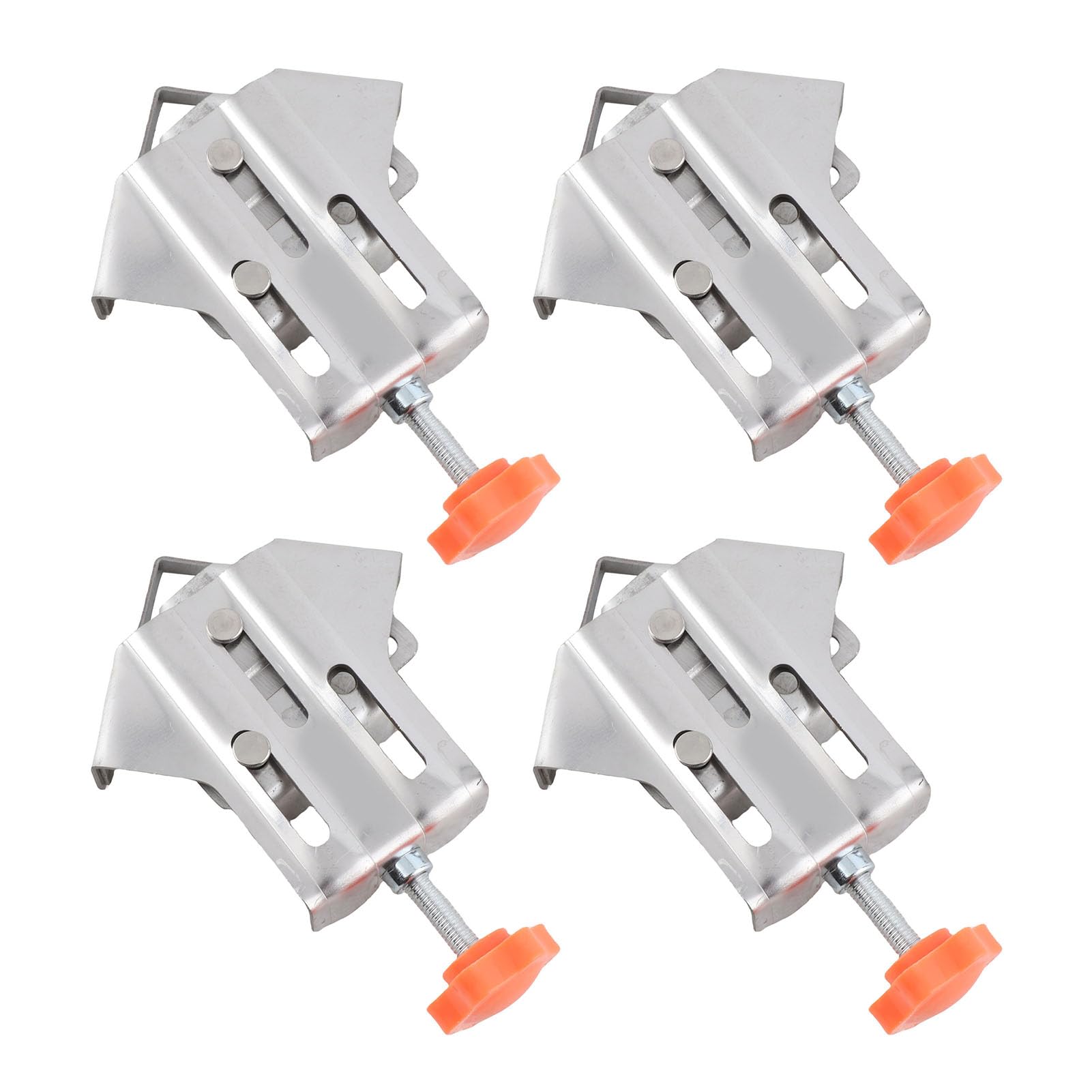 4 Pcs Corner Clamp Set - Stainless Steel 90 Degree Right Angle Clamp for Woodworking DIY Projects - Durable, Versatile, and Easy to Use - Image 2