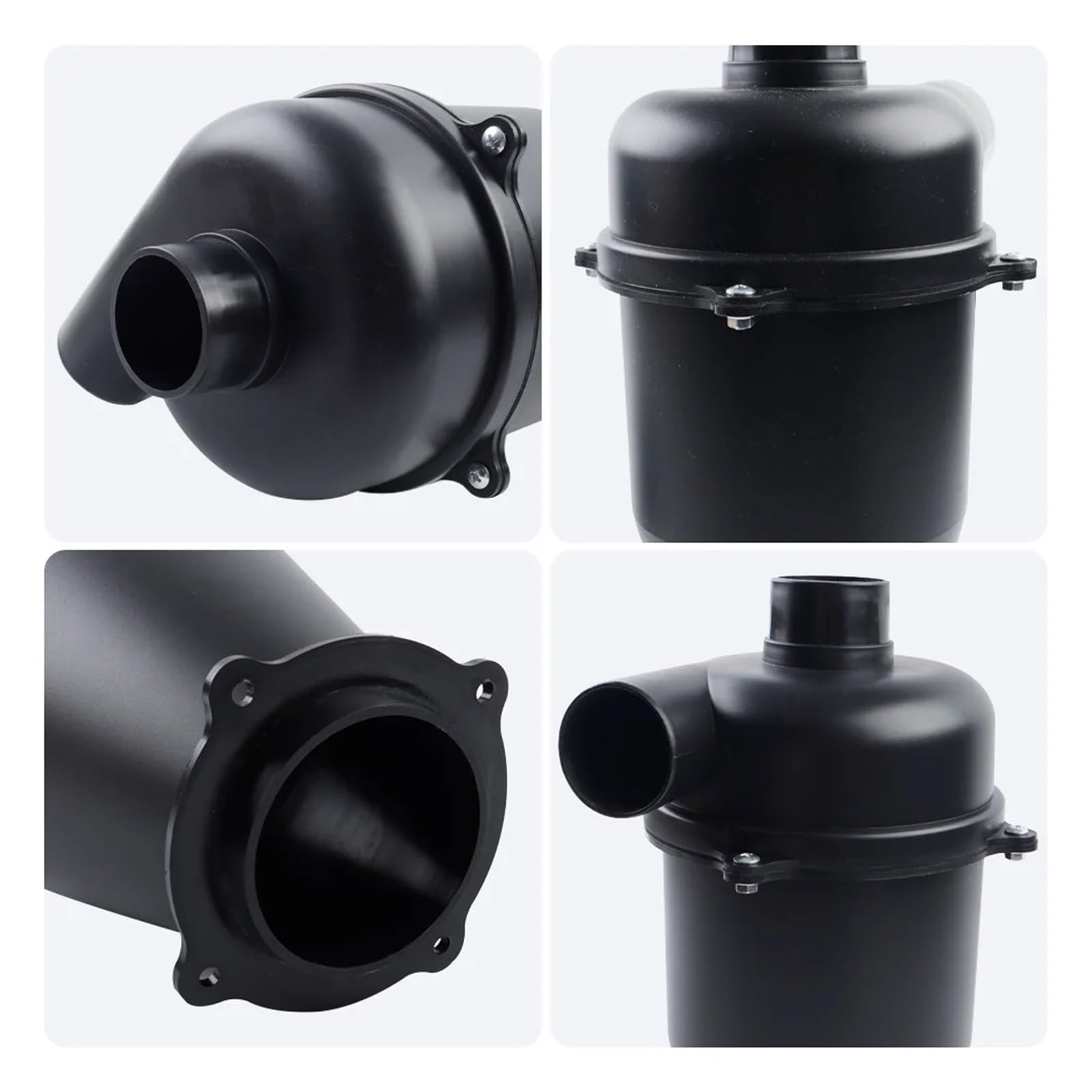 Separador ciclónico for aspiradora, colector de polvo ciclónico, herramientas de limpieza de filtros de carpintería turboalimentados for bricolaje(SET-B)