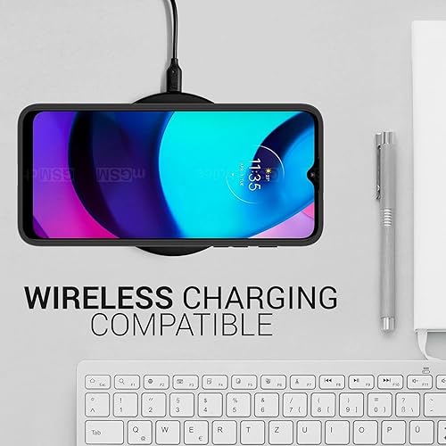 Miniatura 7 de CoverON TPU delgado diseñado para Motorola Moto E20 caja del teléfono, cubierta suave flexible - negro