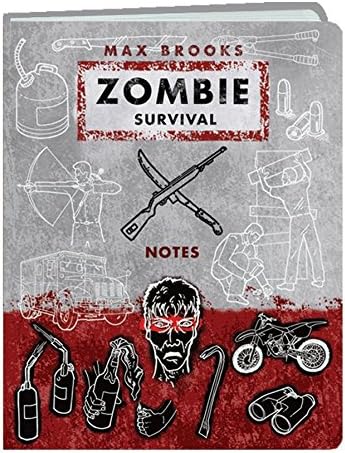 Zombie Survival Notes Mini Journal