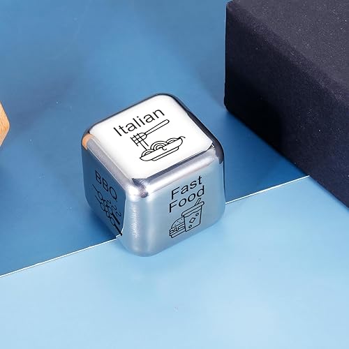 Miniatura 5 de Dados de decisión de alimentos, aniversario, Navidad, citas, noche, regalos para parejas, esposo, esposa, novio, novia, regalos del día de San