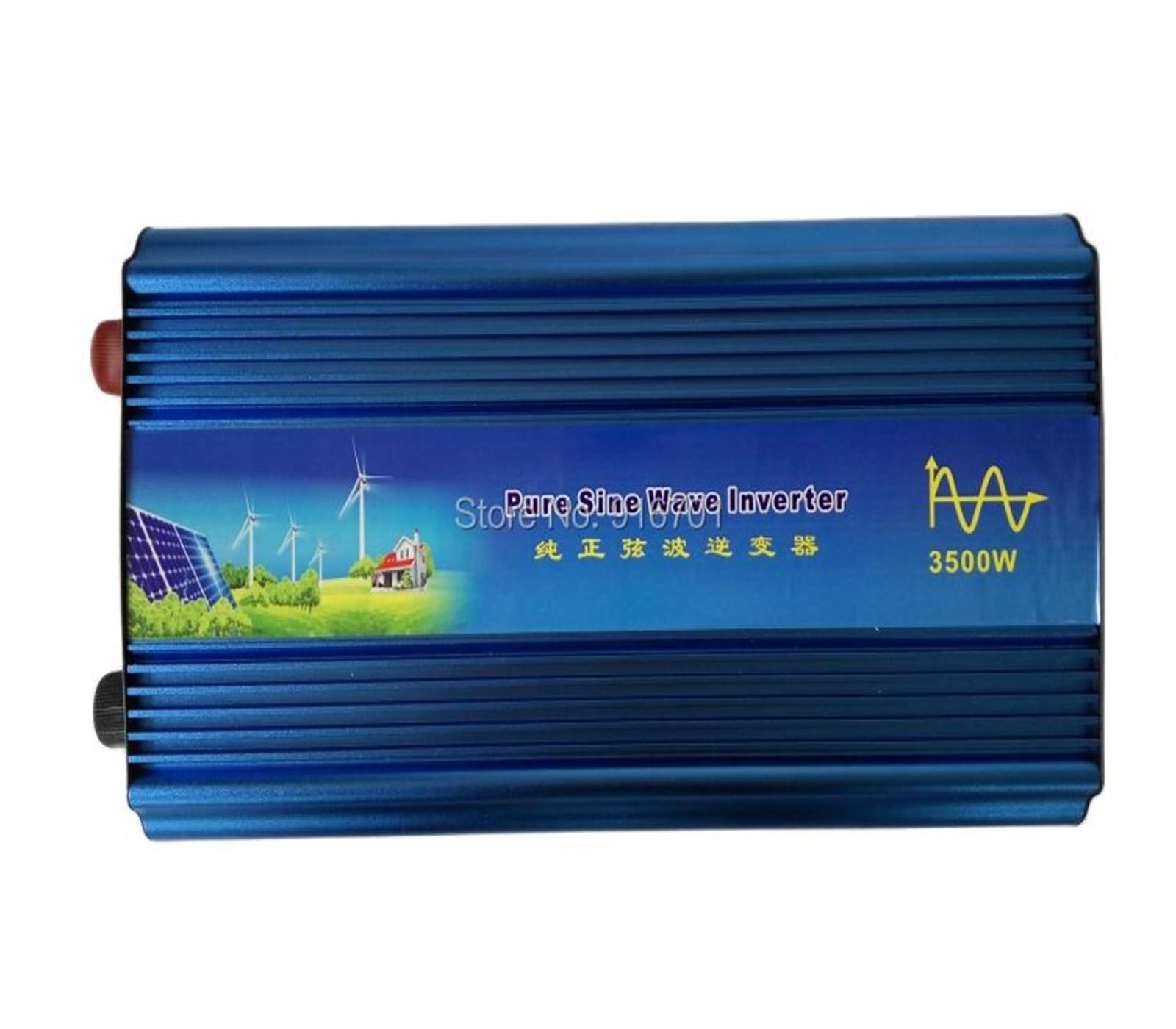 Moc 7000 W, 3500 W, DC 12 V/24 V, 36 V, 48 V, AC 110 V/220 V, 50 Hz, 60 Hz, cyfrowy wyświetlacz falownika sinusoidalnego (50 Hz, 24 V-220-240 V)