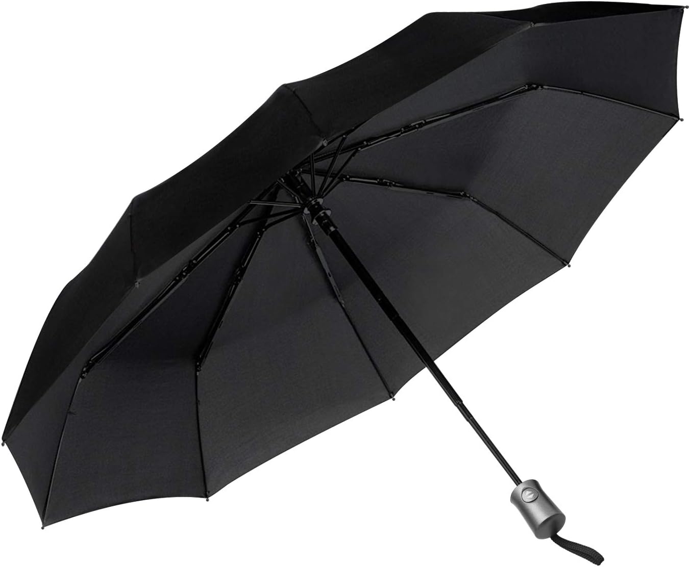 JEOutdoors Travel umbrella with 10 ribs Windproof umbrella car on / off with teflon coating