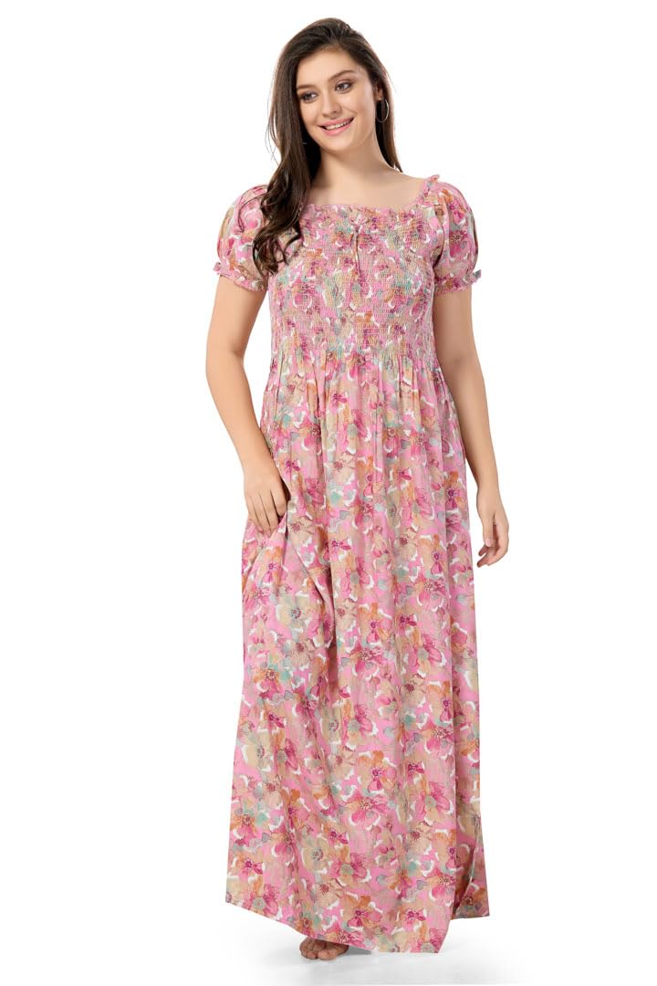 soulemo Girls & Women's Stylish Maxi Dress/Nighty (Outwear & Homewear) 16962-picture-27