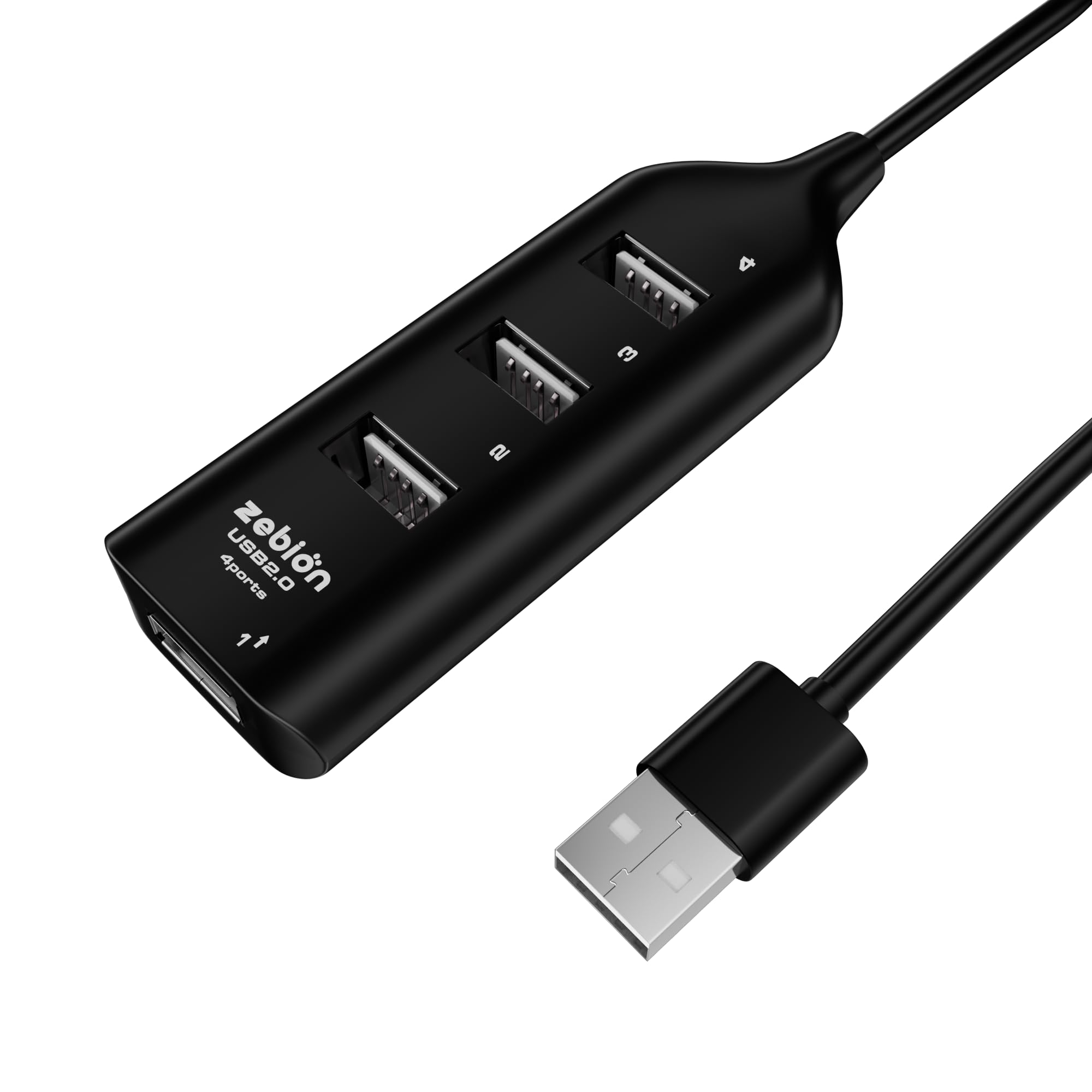 Zebion Pronto 101 USB Hub,4 Port USB 2.0 Adapter USB Splitter,Multi USB Port Expander for iMac Pro, MacBook Air, Mac mini, Surface Pro, Notebook PC, Laptop-image-48