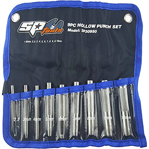 SP TOOLS SP30950 - Jeu de découpe joint - 9pcs - Conçu pour les Professionnels - Outils de frappe - Chasses et burins