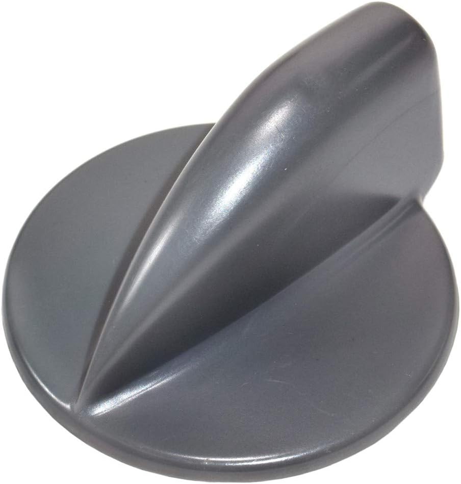 HQRP Gray Duet Washer Dryer Control Knob Replacement