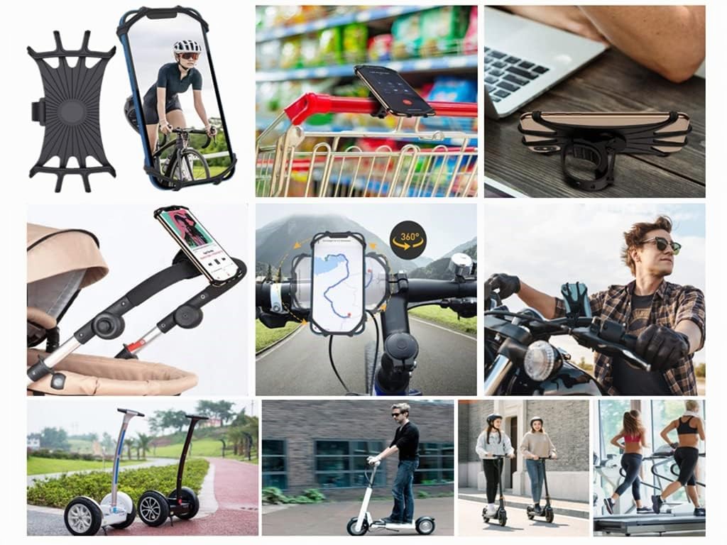 Xiaomi M365 Adaptador Cargador Patinete Eléctrico 42V 2A Fuente Alimentación con Soporte Móvil Giratorio 360°