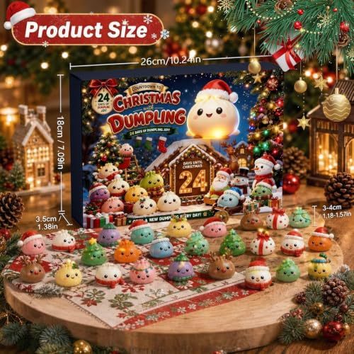 Dumpling Squishies Advent Calendar 2026 Christmas Countdown - image 3