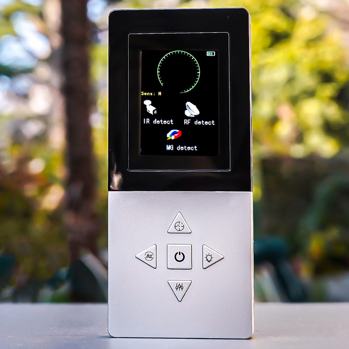 Detector de microespías y cámaras ocultas profesional ocultas en objetos detector de GPS y localizadores escáneres WI FI GSM para casa, oficina, coche, viajes, hoteles, casas de vacaciones, modelo