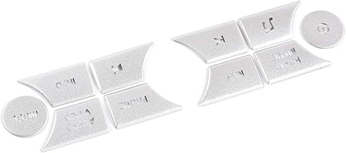 Miniatura 6 de YIWANG - Juego de 10 botones para consola de coche, multimedia, para Land Rover Range Rover Sport, Discovery 4 LR4 2010 2011