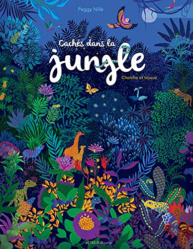Cachés dans la jungle: Cherche et trouve
