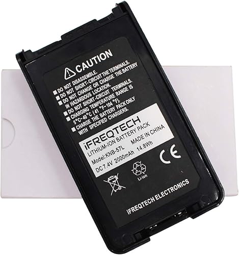 Miniatura 4 de KNB-57L - Batería de repuesto compatible con Kenwood TK-2140 TK-2160 TK-2360 TK-3140 TK-3170 NX-220 NX-320 TK-3360 TK-3160 Radio KNB-55L KNB-24L