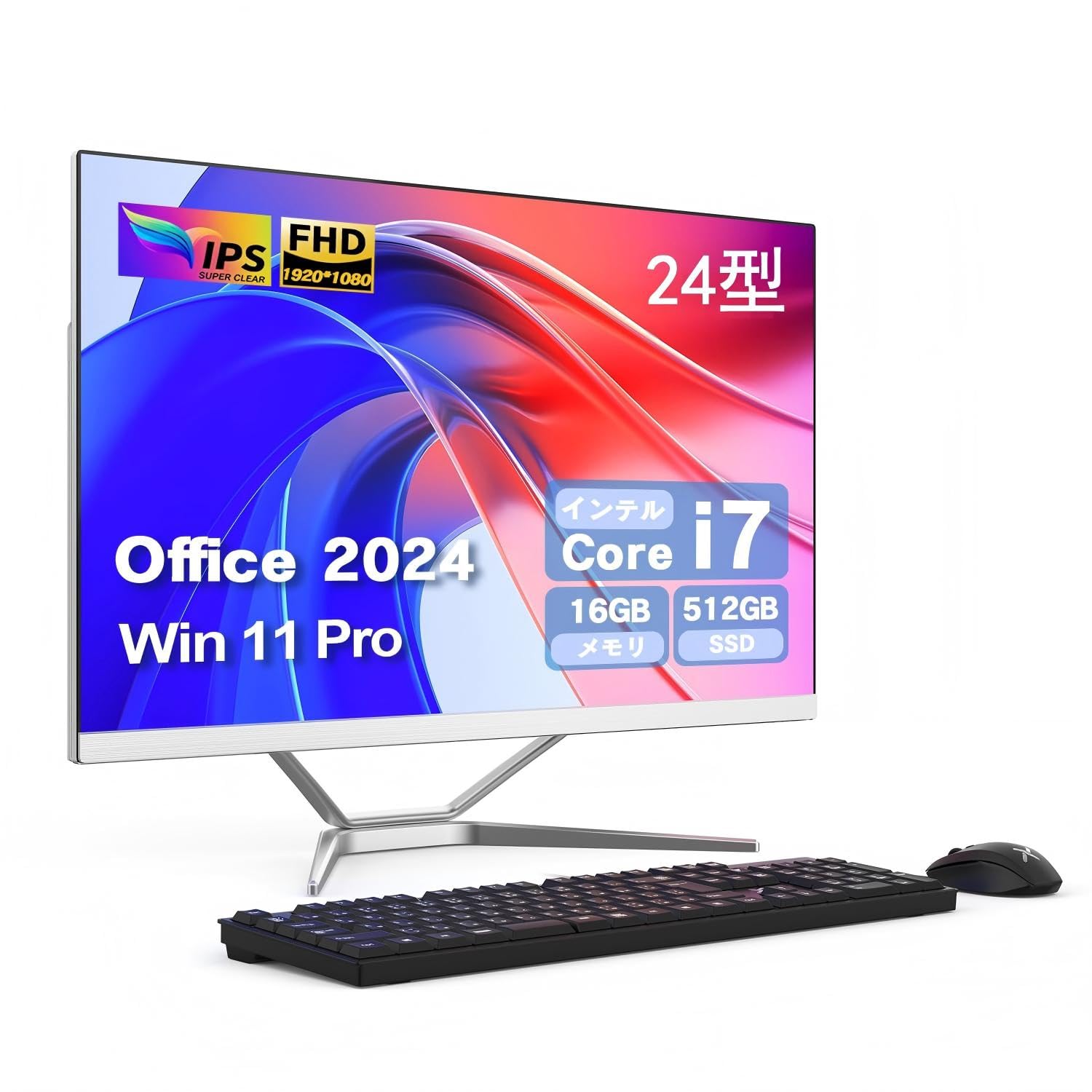 Amazon.co.jp: SOOYA 一体型パソコン 24型 MS Office 2024/Win 11 Pro