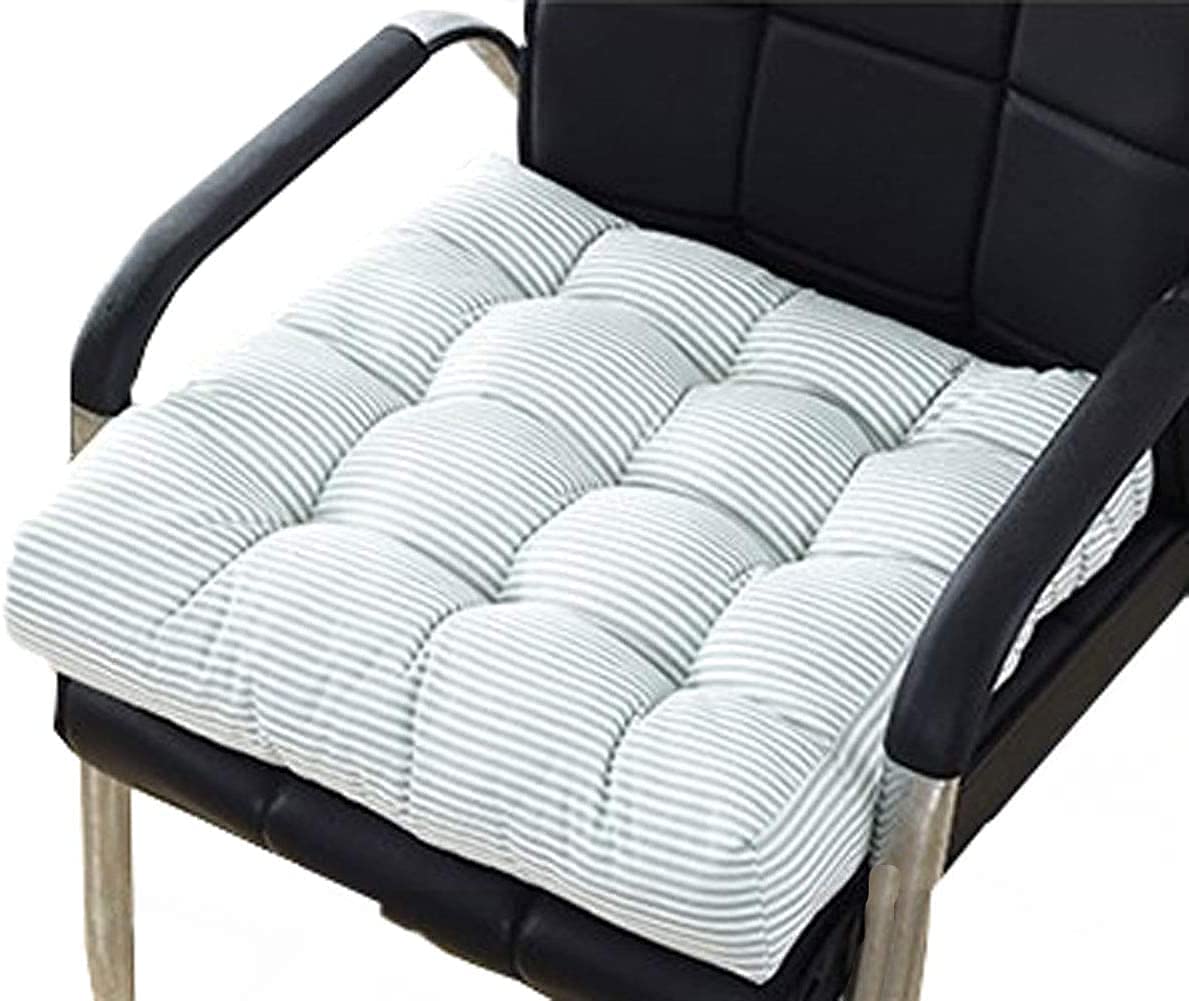 Coussin de chaise épais en lin et coton pour un confort d'assise supérieur