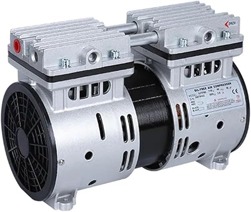 Miniatura 3 de Bomba de compresor de aire 220V110V 60HZ (CA) 115LMIN 300W bomba de vacío de pistón sin aceite para imán de adsorción HZW-400 (220V)