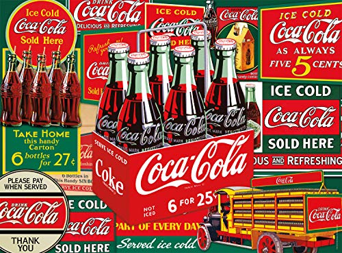 Buffalo Games - Coca-Cola - Evergreen - 1000 Piece Jigsaw Puzzle