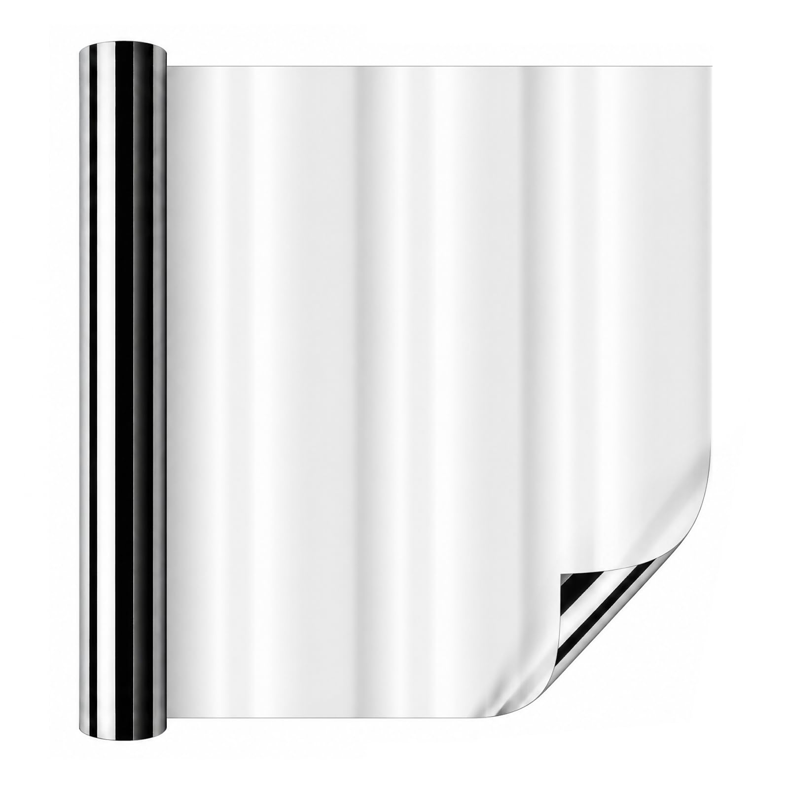 One Way Window Film Privacy, Reflective Mirror Window Tint Film for Glass Windows, Sun Blocker Anti Glare UV Window Film Self Adhesive for Home and Office