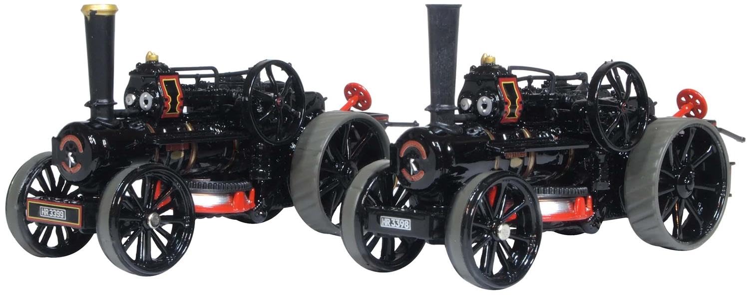 Oxford Diecast - Fowler BB1 Ploughing Engine x2-1:76 Scale (76FBB006)