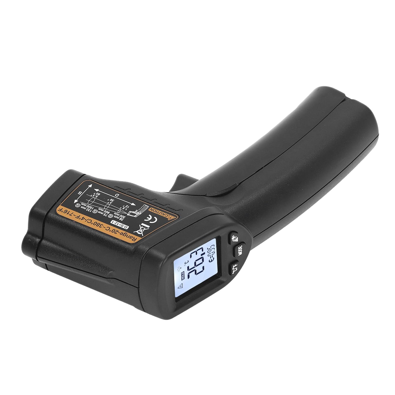 Infrared Thermometer Measuring Instrument for Temperature for Water Temperature Industrial Infrared Thermometers