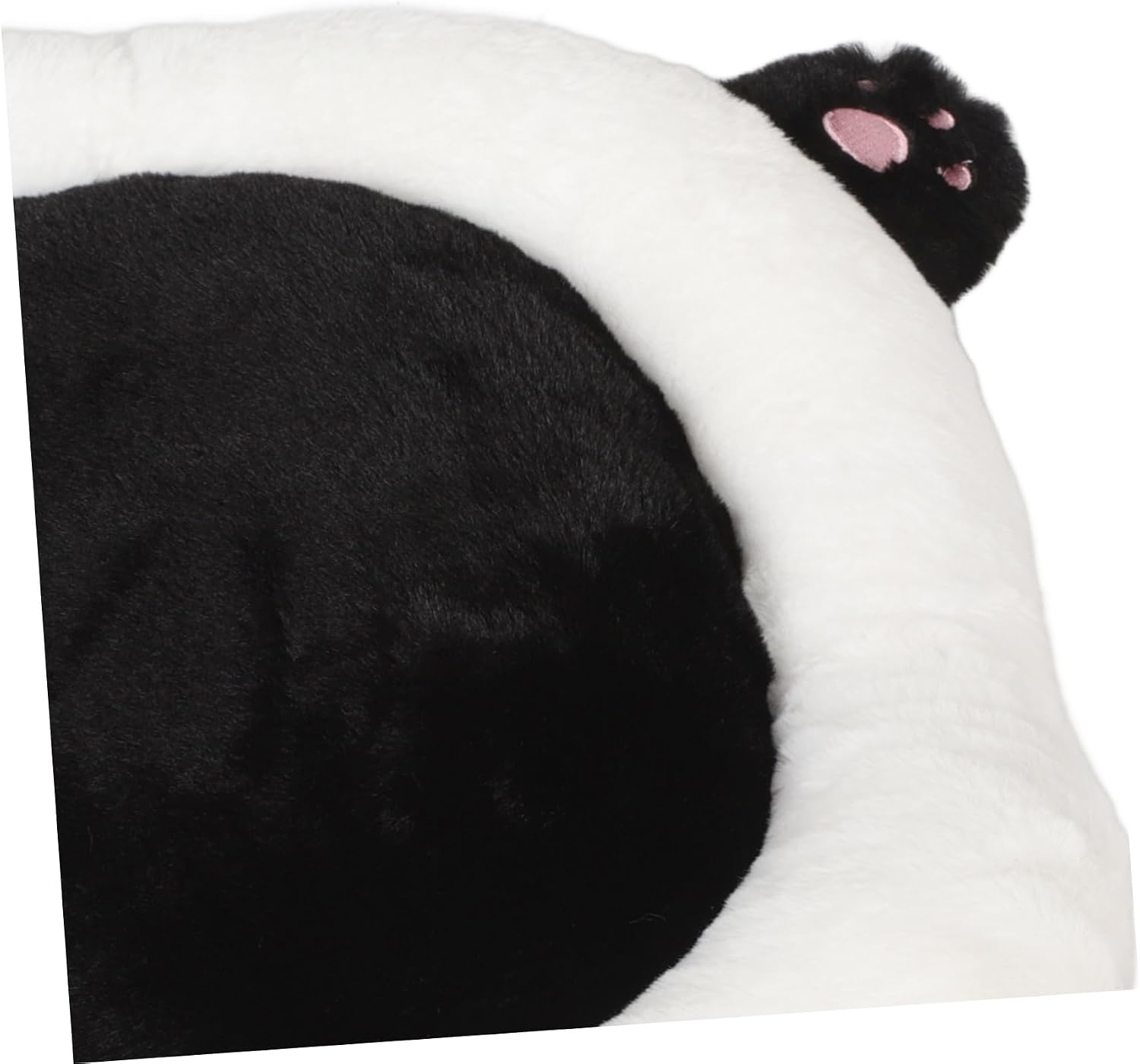 Cute Panda Car Seat Lumbar Support Pillow Driving Comfort Adds Fun to Your Vehicle Easy to Clean Install for Cars Trucks Suvs