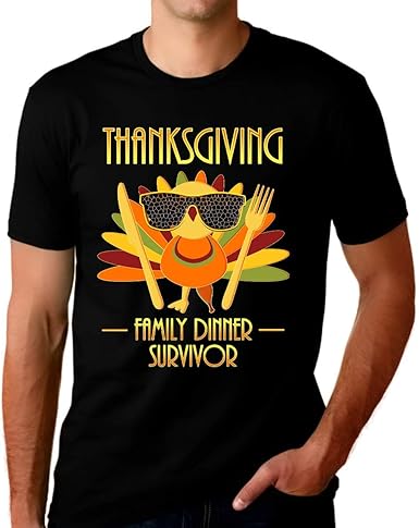 Thanksgiving shirts men Clearance