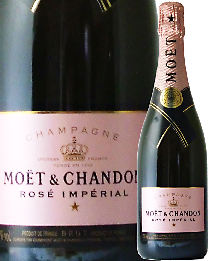 MOËT &amp; CHANDON - モ・エ・シャンドン（Moët &amp; Chandon）ロゼ　  750ml×6本 Moet & Chandon Rose Imperial - Premier Champagne