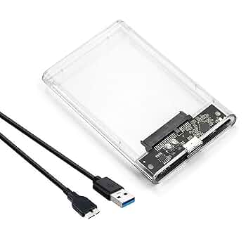 ide2.5インチHDD用USB 2.0 ハードディスクケース 2個セット 2.5インチ