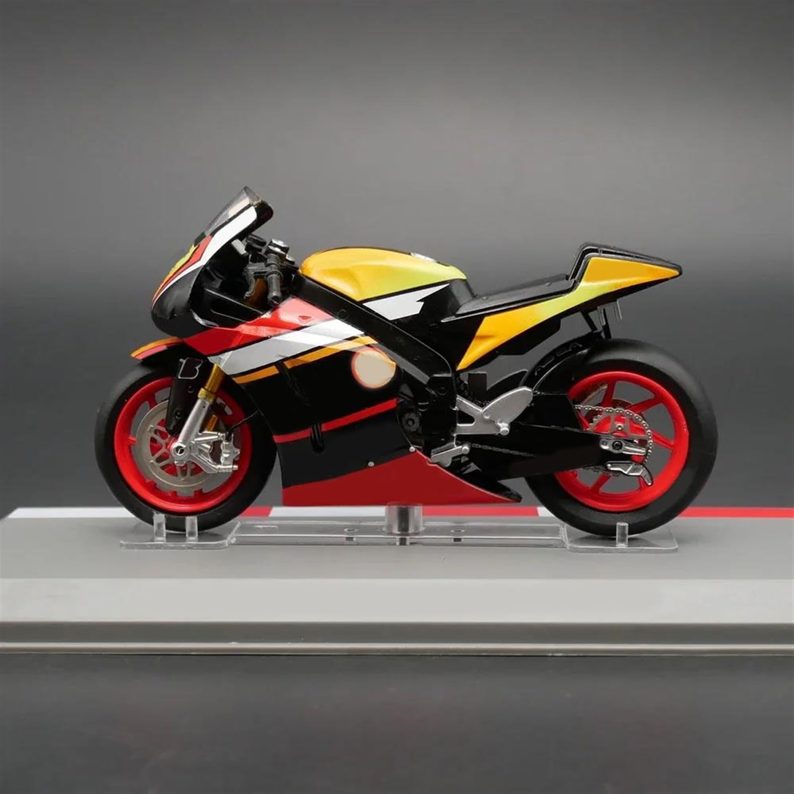 SEYXF Motorbike Toy 1:18 Motorcycle Model Simulation Alloy Toy Collect Gifts for Y-AMAHA YZR M1 2014