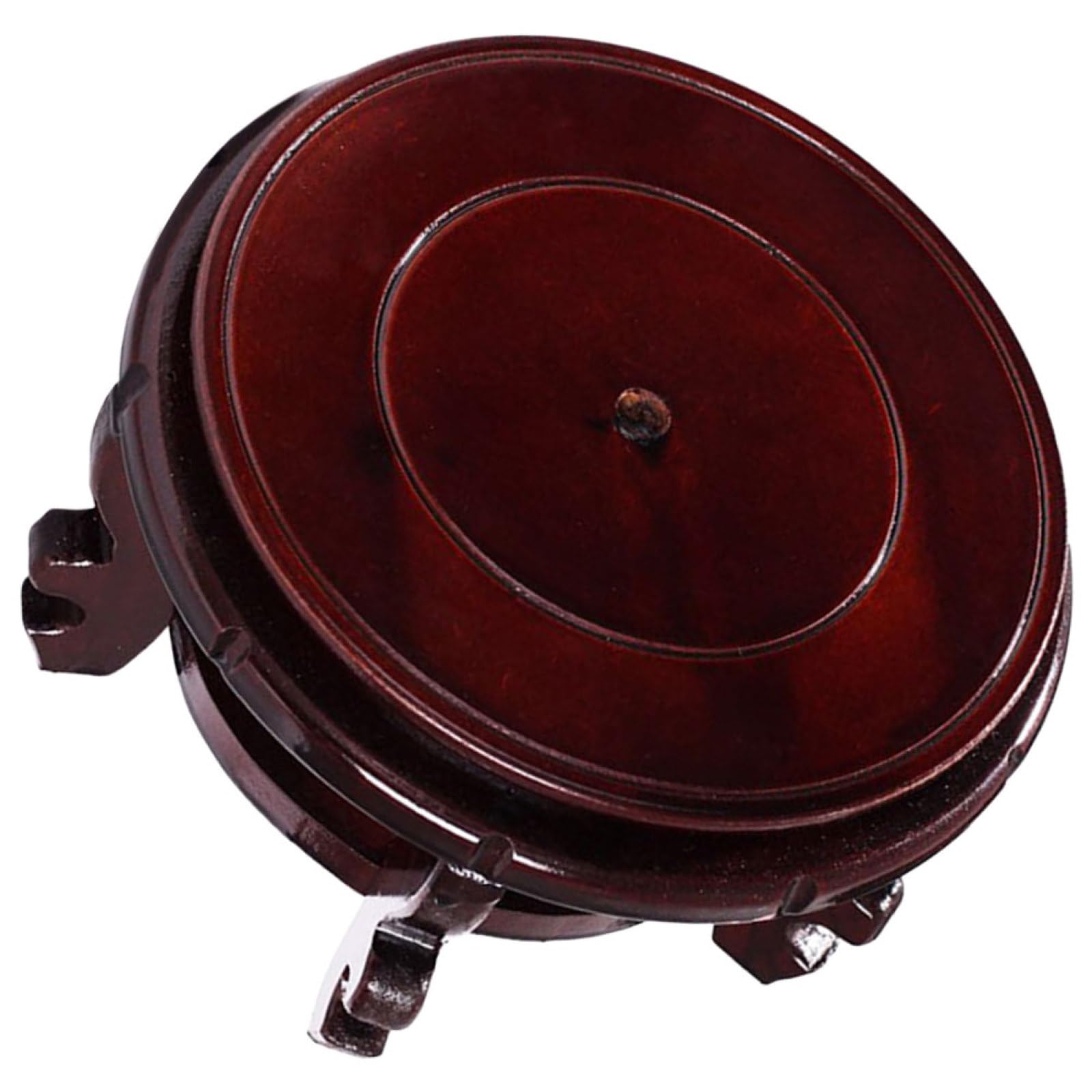 FRCOLOR Soporte para Macetas de Madera Sintética para Interiores Base Redonda, Adecuado para Levantar Plantas y Proteger Suelos en Sala de Estar y Jardinería