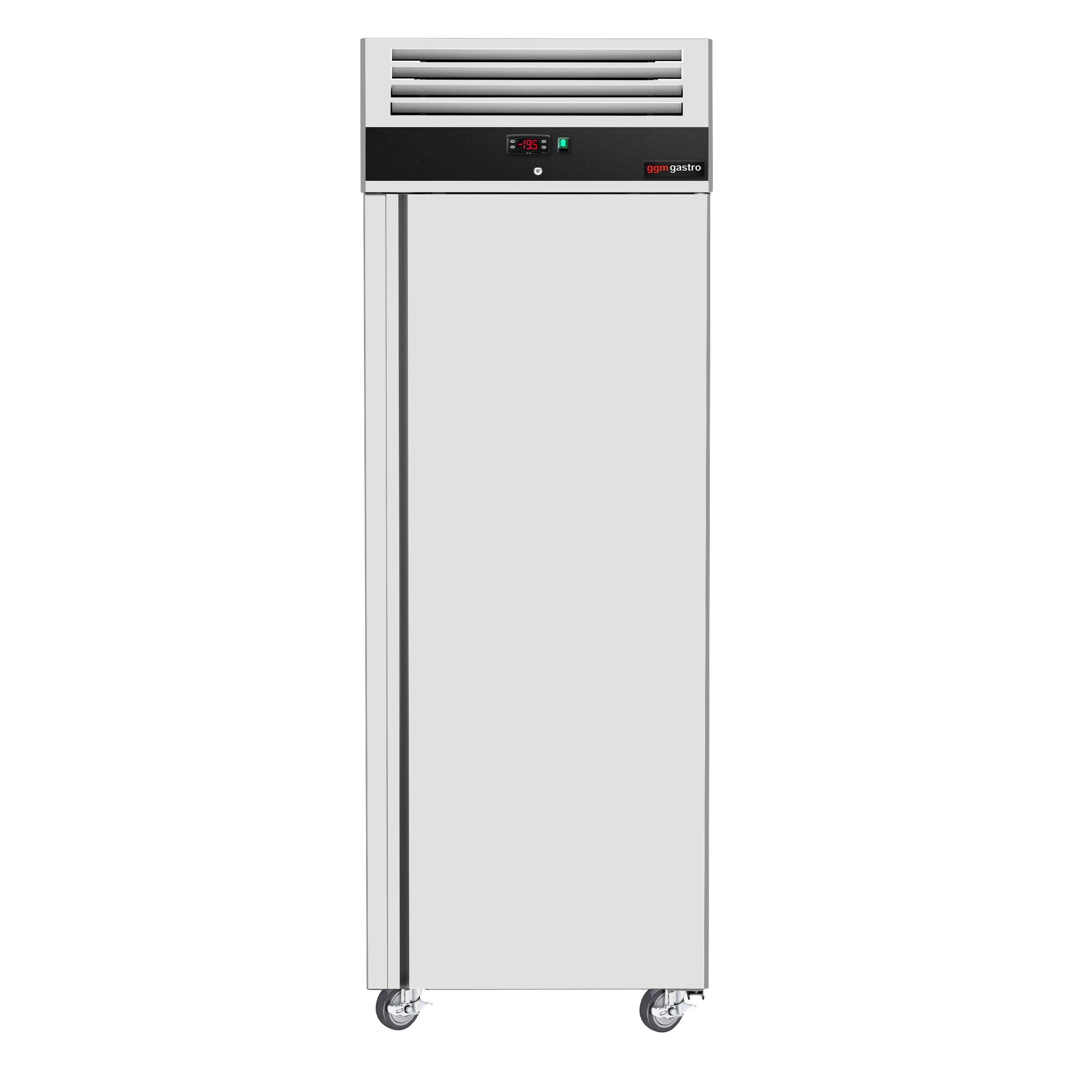 GGM Gastro Tiefkühlschrank ECO 400 L | Ideal für den Dauereinsatz, hygienisch durch Edelstahl, einfache Reinigung, abschließbar, flexibel positionierbar