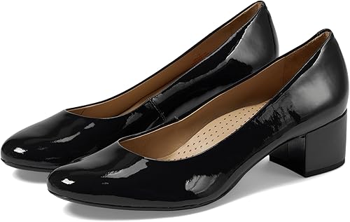Marc Joseph New York Women Broad Street Navy Soft Patent 7.5 Medium