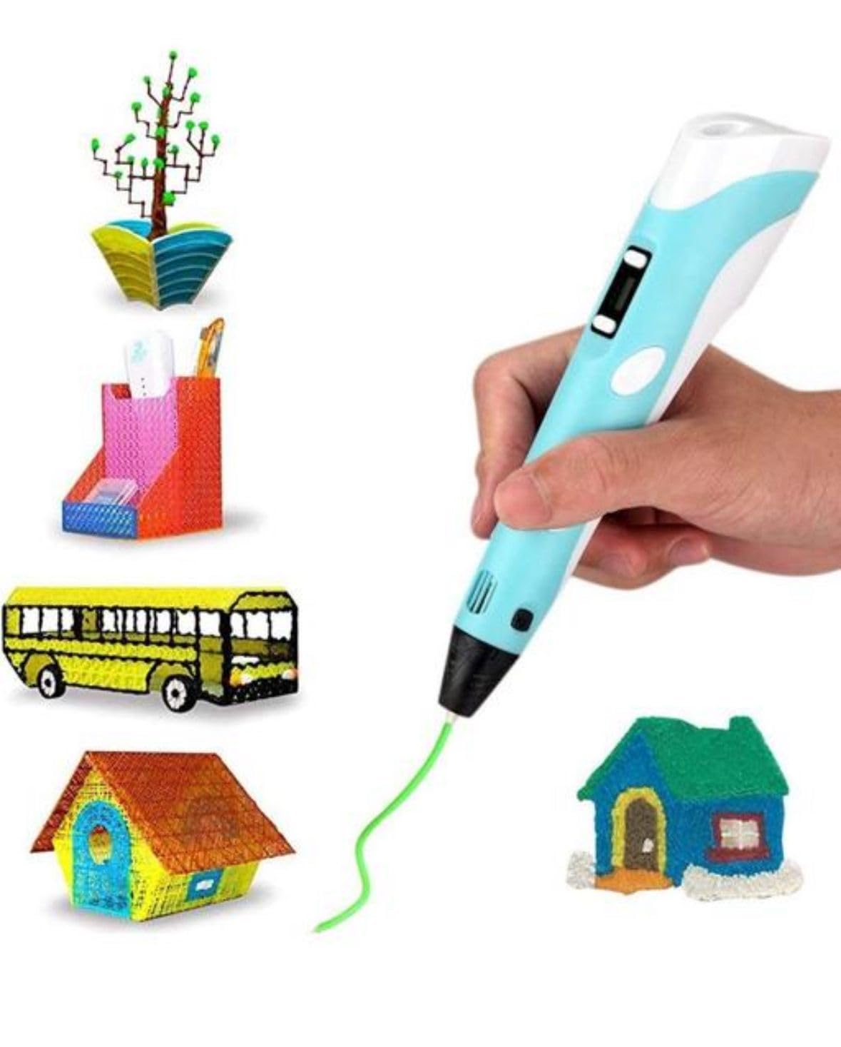3D Printing Pen for Kids & Adults | Creative Drawing Tool for Arts, Crafts & Education| 3D Pen with 3 1.75MM PLA Filaments 10m Each-picture-44