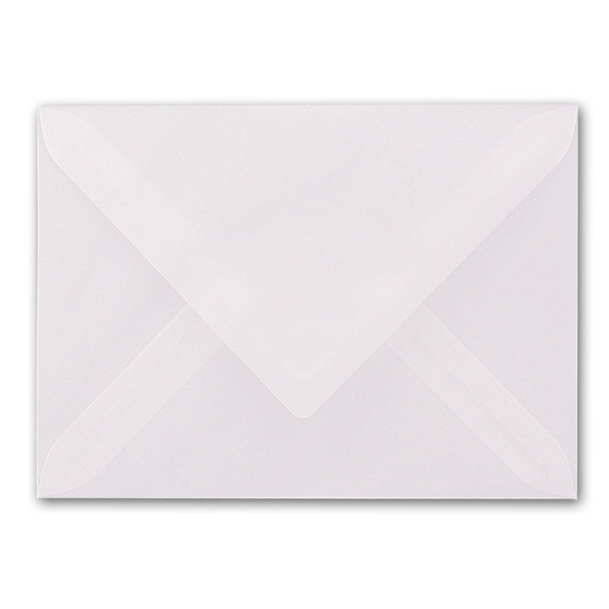 DIN C7 przezroczyste koperty 8,1 x 11,4 cm, 250 szt., z koronkową klapką, 100 g/m², przezroczyste koperty, idealne na chrzest, urodziny, Boże Narodzenie, 250 szt