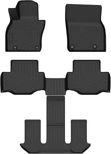 Cartist Alfombrillas de suelo personalizadas para Mazda CX-90 2024, accesorios para todo tipo de clima, forros de suelo, protección de alfombra TPE