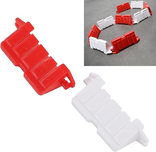 Miniatura 2 de Barrera de carretera a control remoto, 120 unidades, control remoto de barreras de carretera RC Drift Race Road Barrier RC Drifting Racing Track