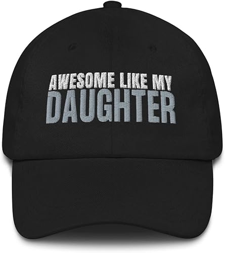 Miniatura 1 de Nomi Q Awesome Like My Daughter - Gorro divertido para el día del padre para papá de la hija y papá