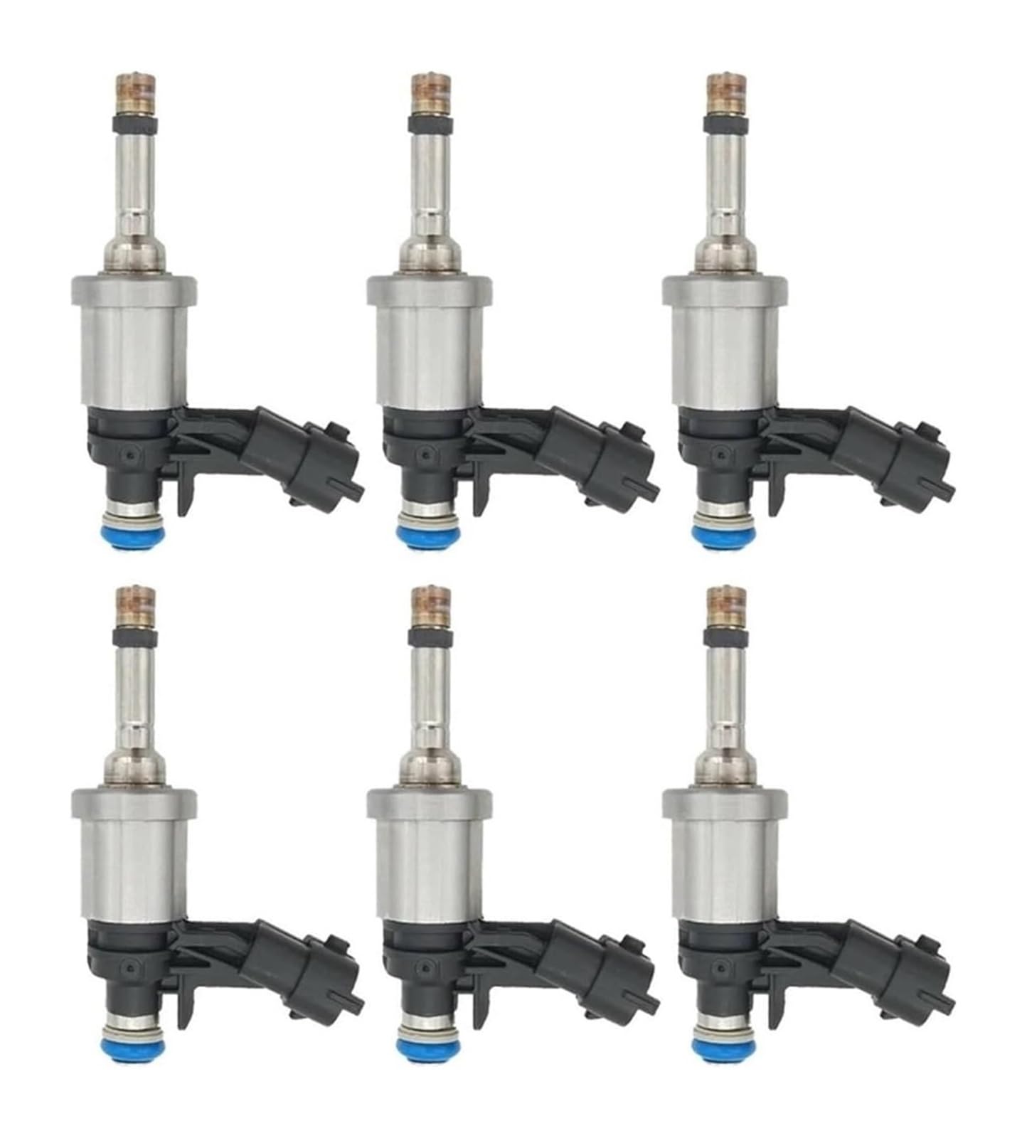 Kkiudvc One Color Car Fuel Injector For Camaro 2010-2011 For Traverse 2009-2011 3.6L V6 6Pcs Fuel Injector 12611545 12632255 12638530 12669384 2173445 4G2259 Engine Parts