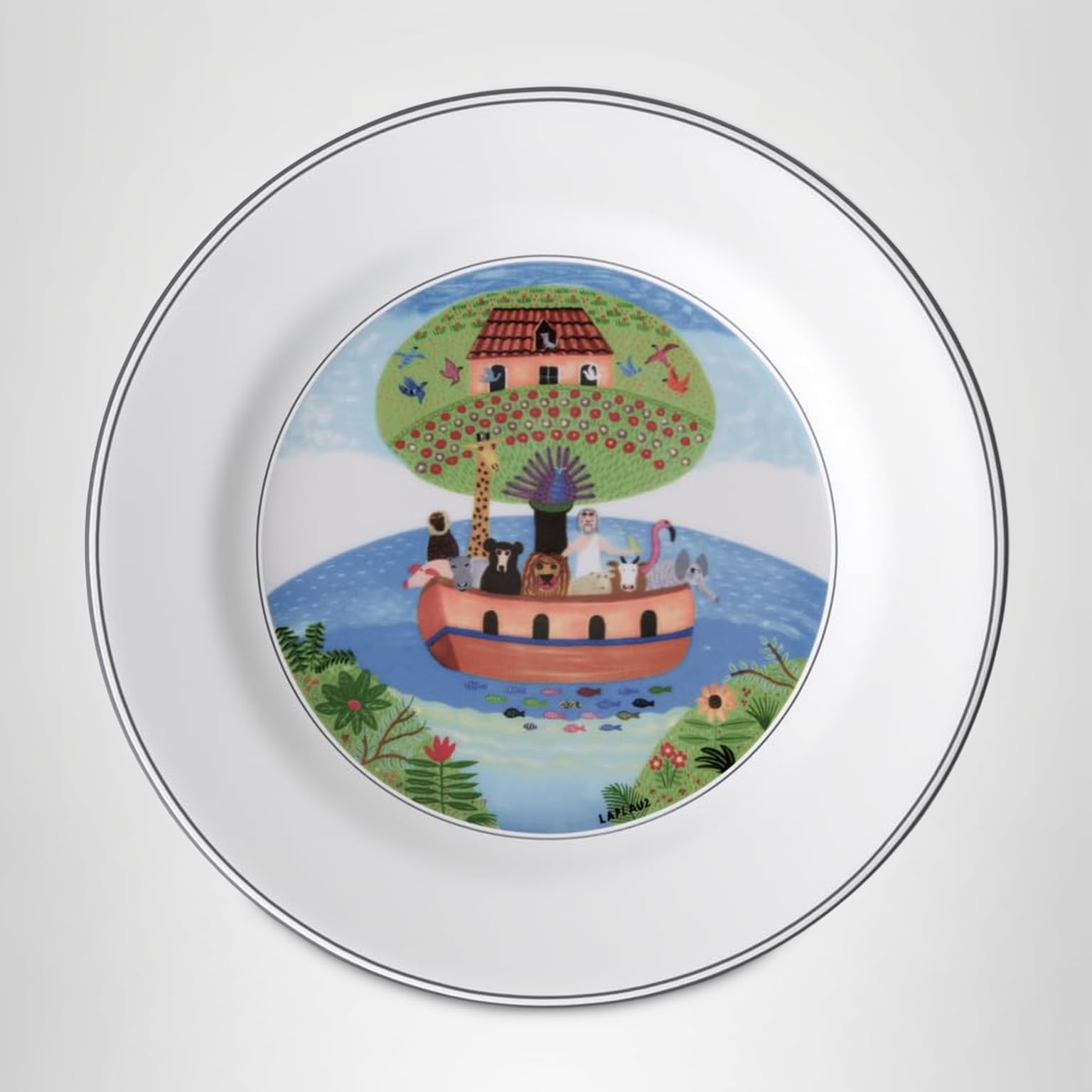 Villeroy & Boch Naïf サラダボウル Amazon.com | Villeroy & Boch Design Naif Salad Plate #2-Noah's Ark