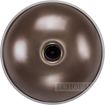 Handpan Steel Drum Instrument 440Hz 10 Notes in D Minor 23inches Handmade, Percussion Instrument