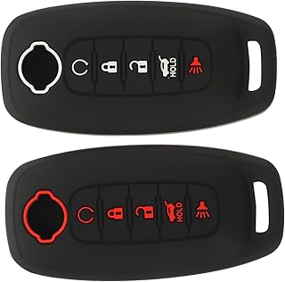 UKCOCO 2pcs keychain car key protector key fob holder for car keys key fob case key fob cover replacement key covers protective bag key chain key case remote control Yatsushiro Silica gel