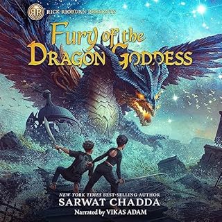 Rick Riordan Presents: Fury of the Dragon Goddess Audiolibro Por Sarwat Chadda arte de portada