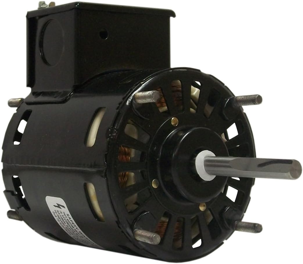 Fasco D1142 3.3-Inch Diameter Shaded Pole Motor, 1/15 HP, 115/230 Volts, 1500 RPM, 1 Speed, 1.7-.9 Amps, CW Rotation, Sleeve Bearing
