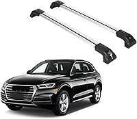 Vista 14 de ERKUL Barras Transversales de Techo para Audi Q3 2012-2018 Barras Transversales de Aluminio con Candado Antirrobo para Techo Compatible con Negro
